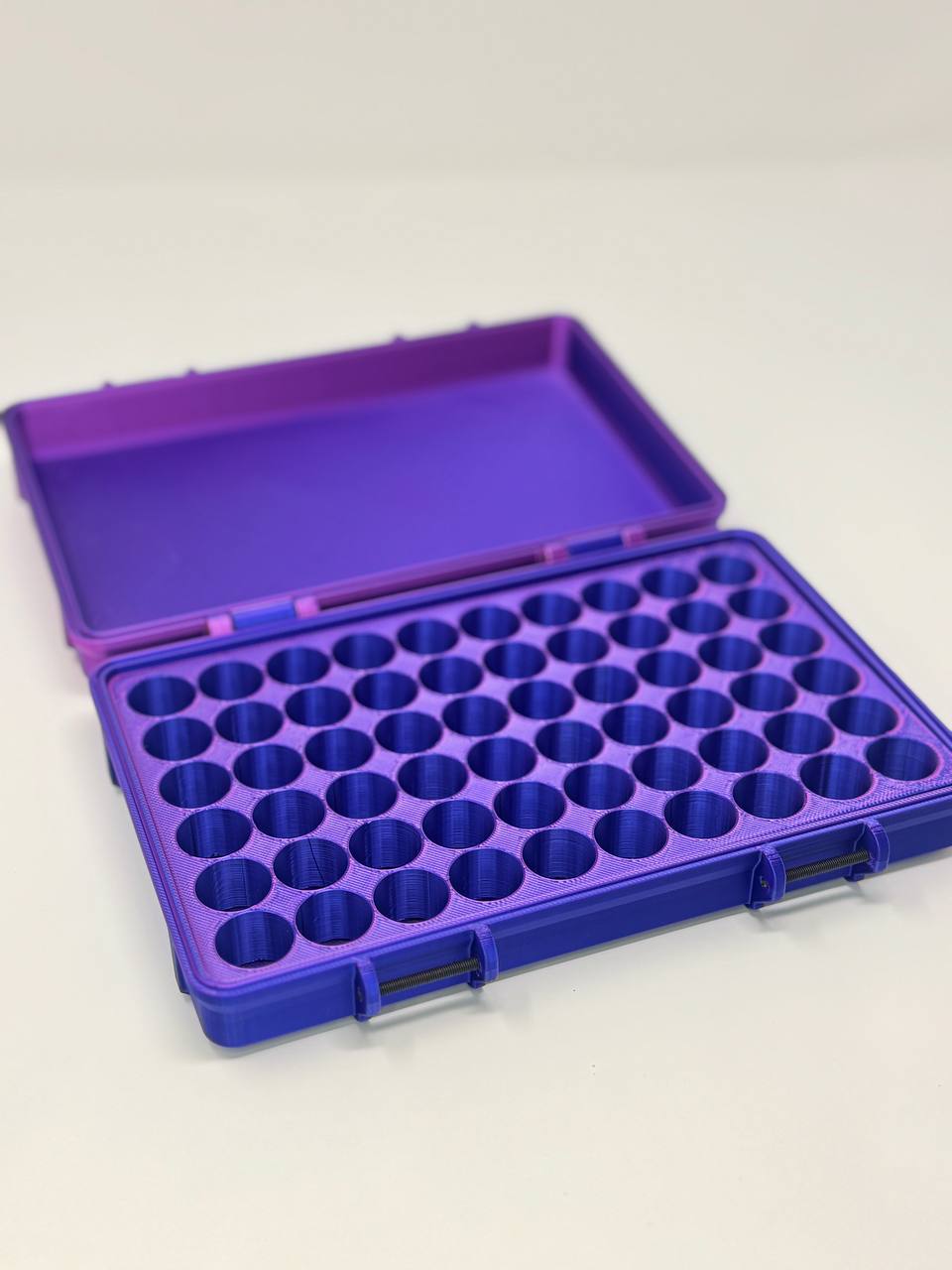 60-Vial 3mL Vial Vault Case | Double Latch