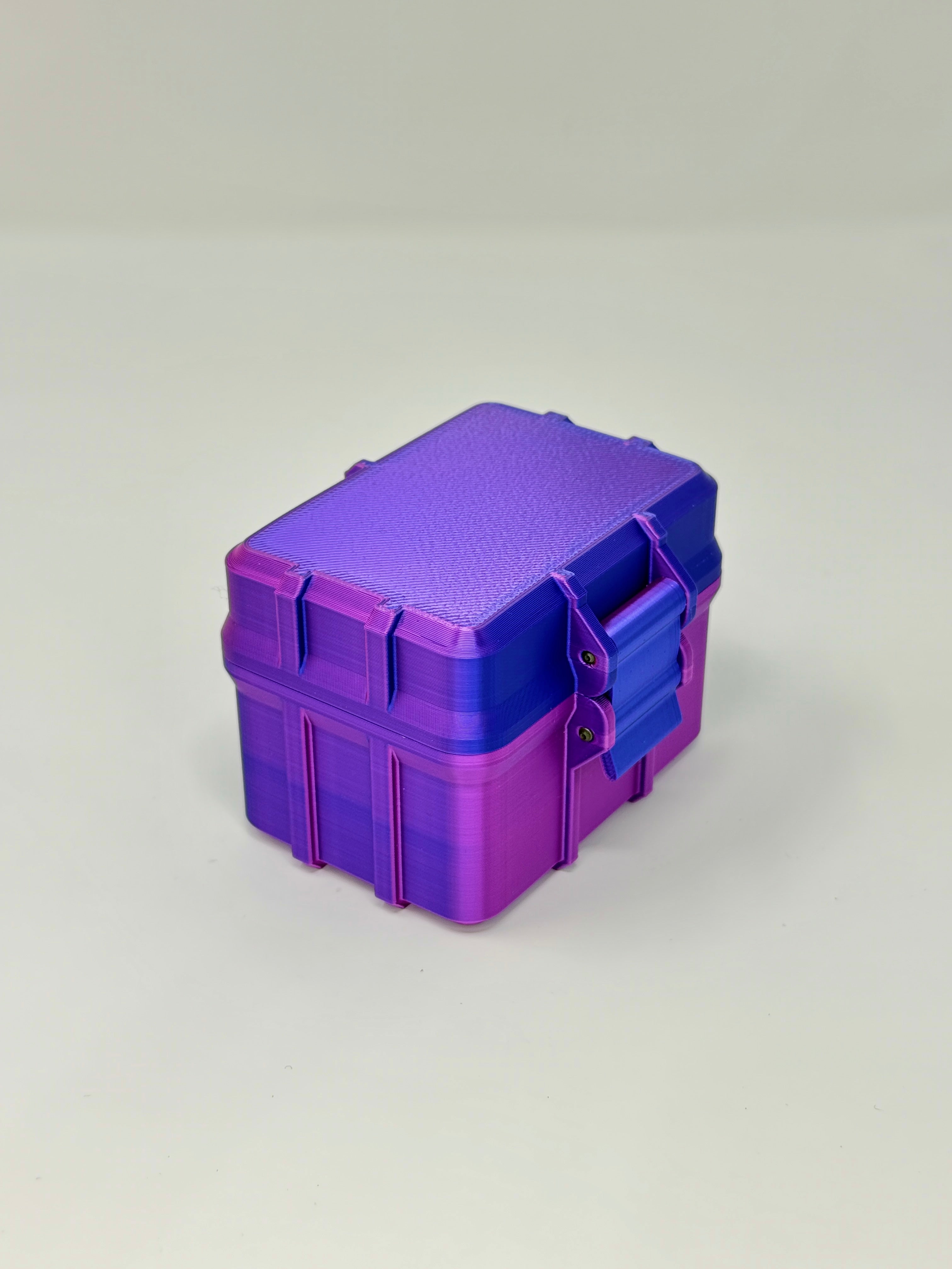 6-Vial 10mL Vial Vault Case | Hard-Shell Hinged | Travel-Ready Peptide Storage