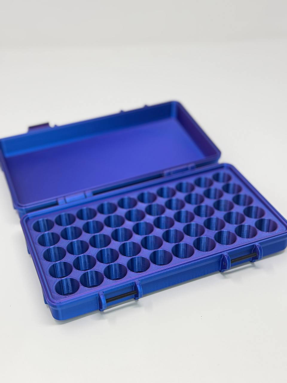 50-Vial 3mL Vial Vault Case | Double Latch