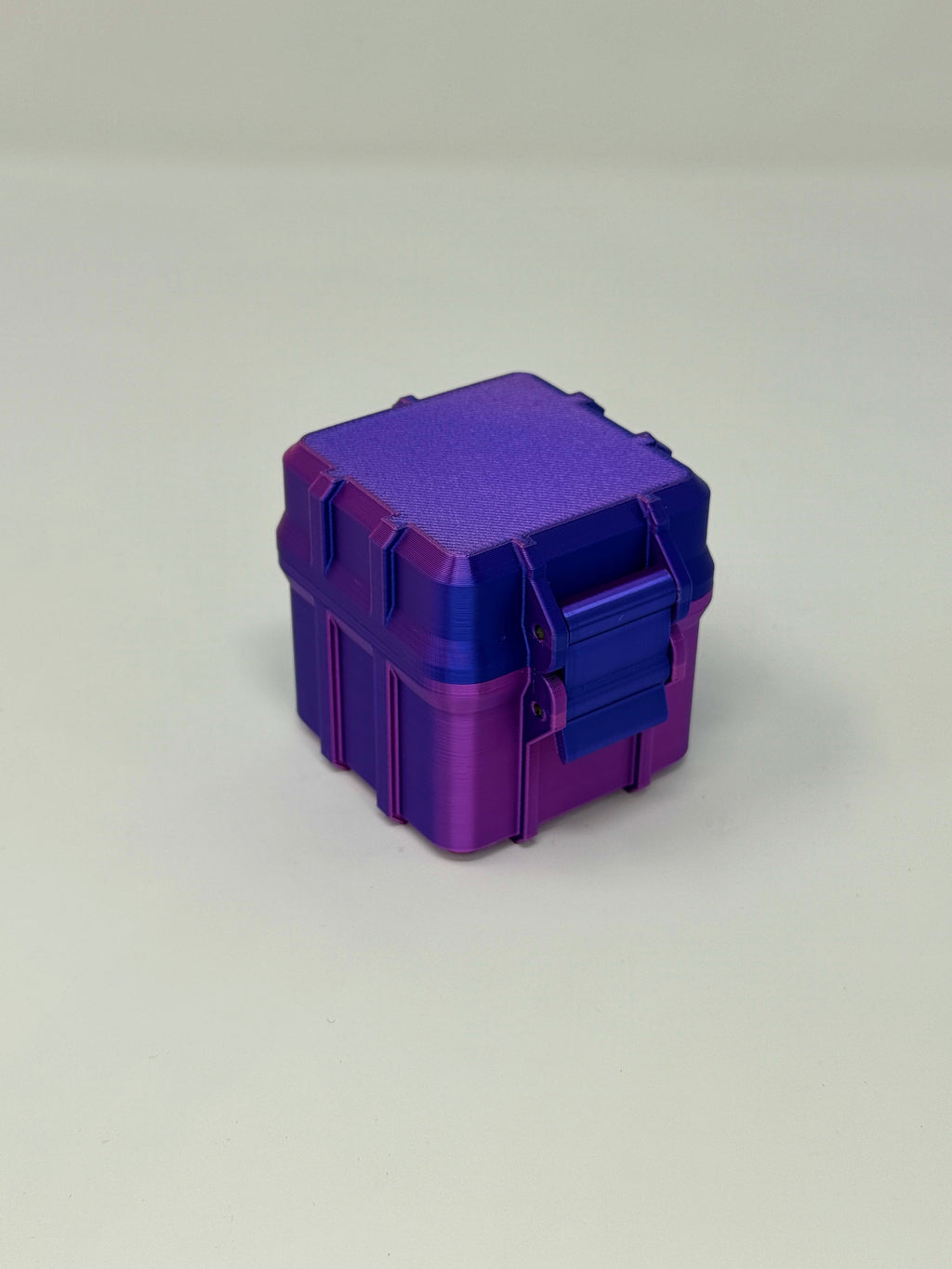 4-Vial 10mL Vial Vault Case | Hard-Shell Hinged | Travel-Ready Peptide Storage