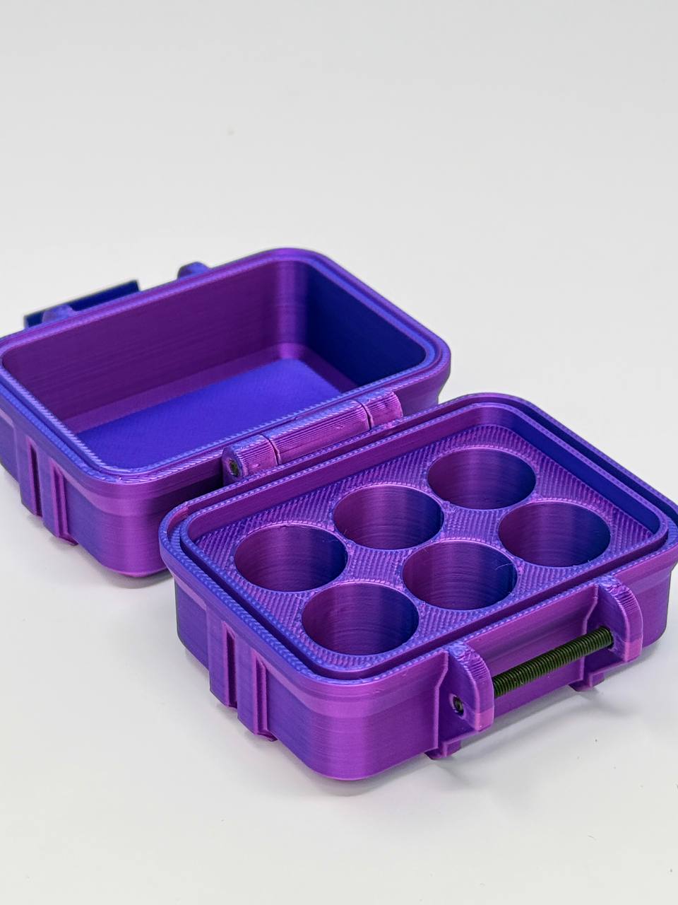 6-Vial 3mL Vial Vault Case | Single Latch