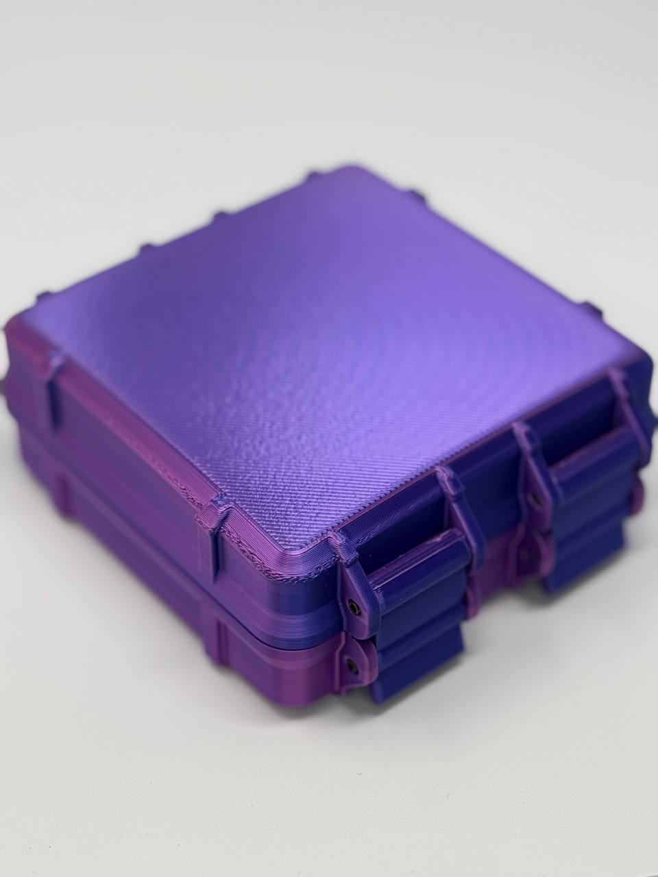 25-Vial 3mL Vial Vault Case | Double Latch