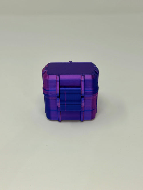 2-Vial 10mL Vial Vault Case | Hard-Shell Hinged | Travel-Ready Peptide Storage