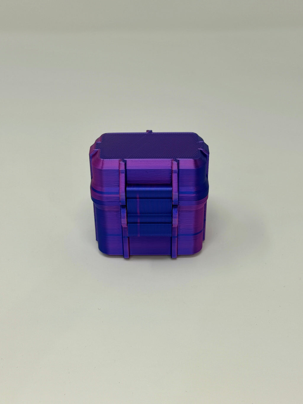 2-Vial 10mL Vial Vault Case | Hard-Shell Hinged | Travel-Ready Peptide Storage