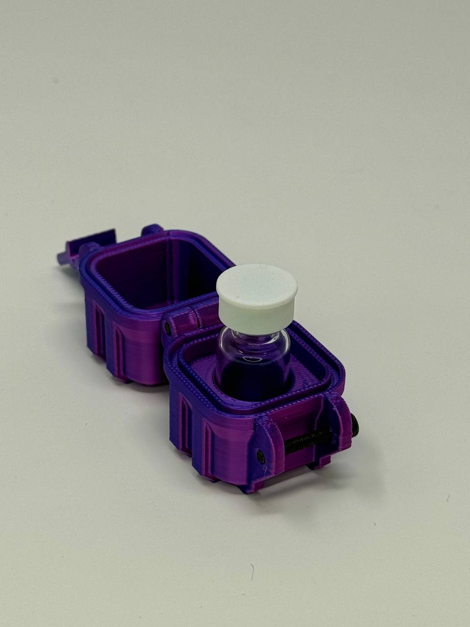 1-Vial 3mL Vial Vault Case | Single Latch