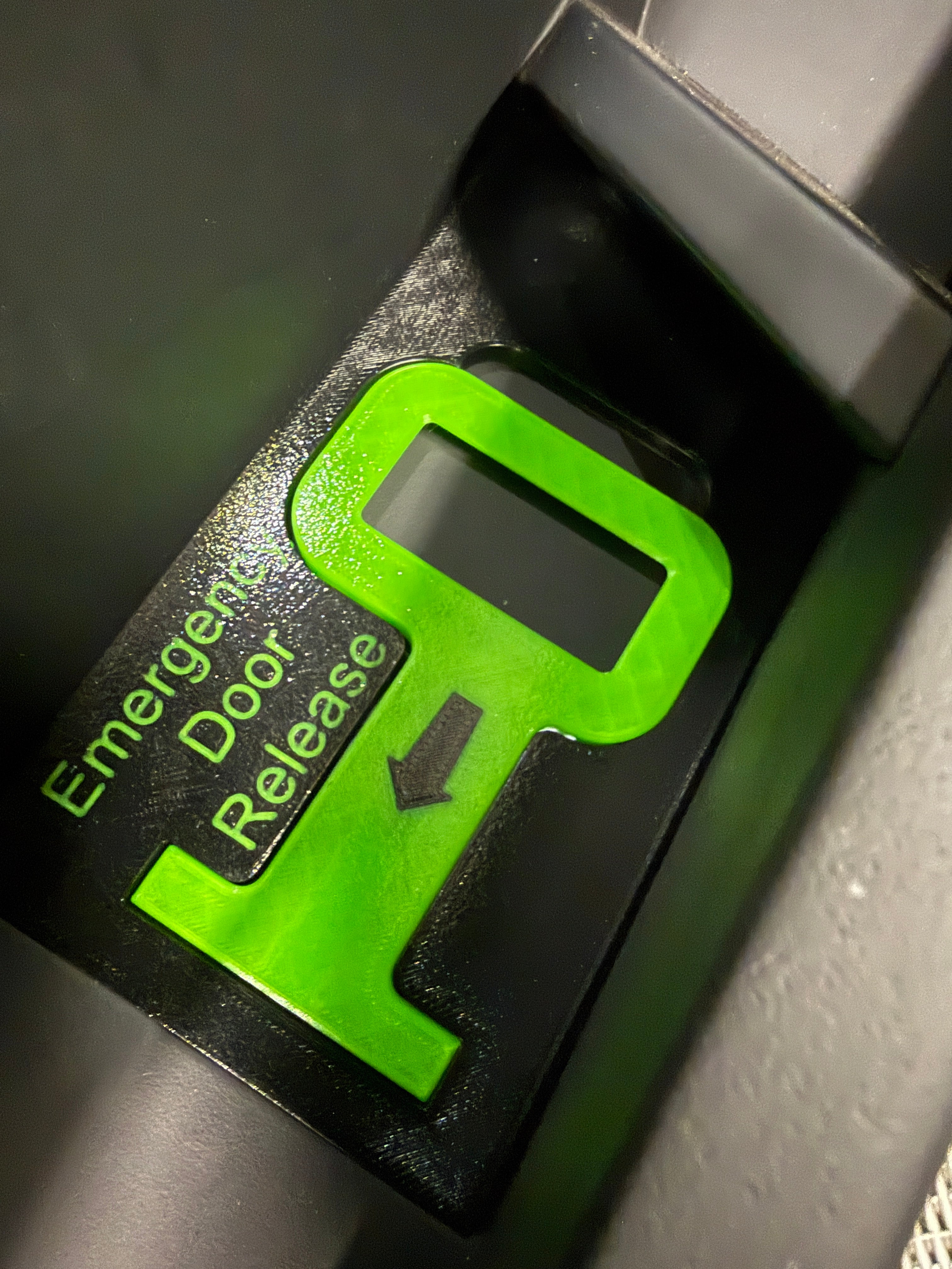 Cybertruck Rear Emergency Door Release Handles Pair Glow in the Dark Left Right (Pair)