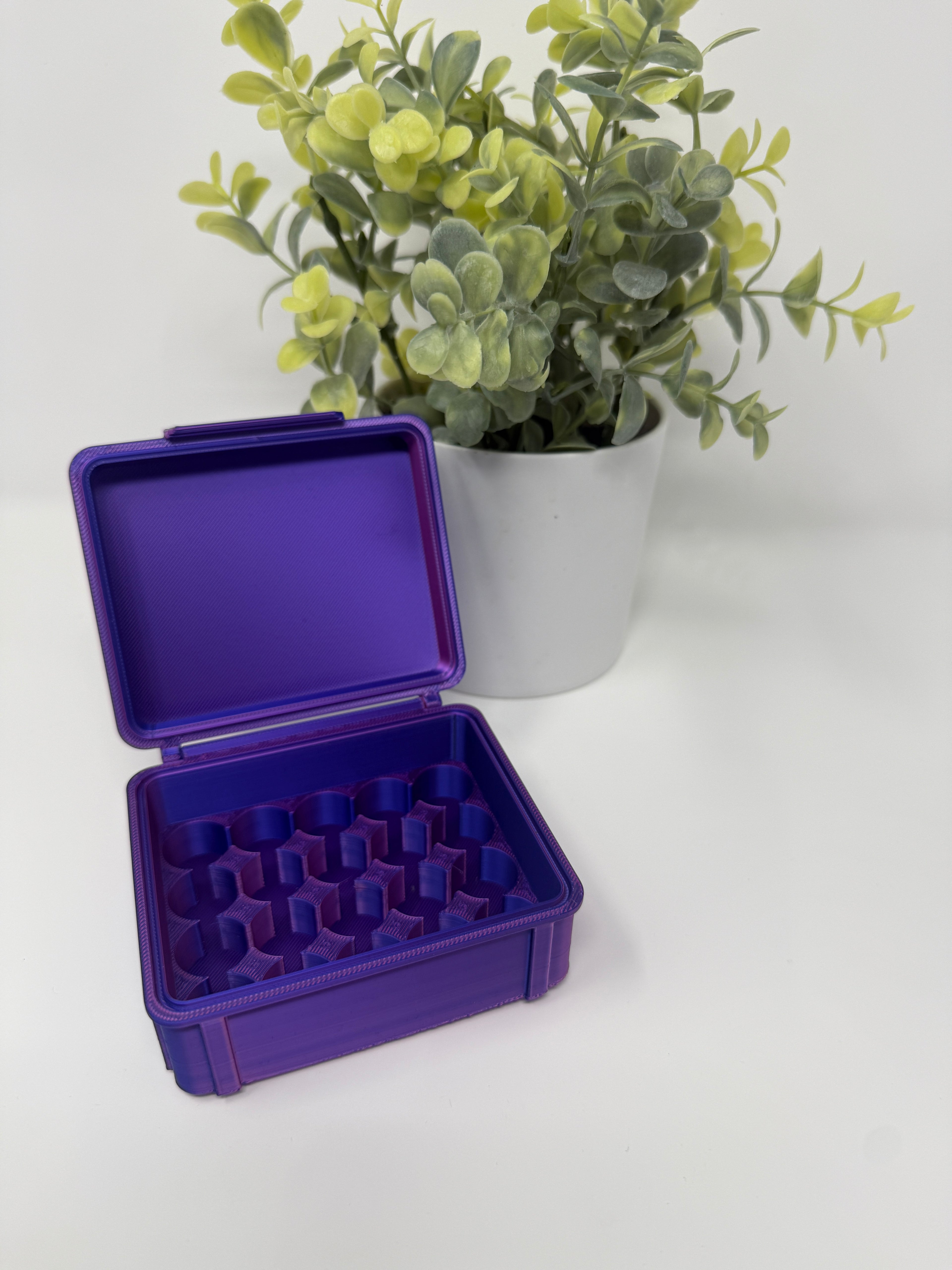 Vial Locker 20 Vial - 3ml Case | Secure Locking Vial Storage for GLP-1, Peptides, Research by Vial Lock