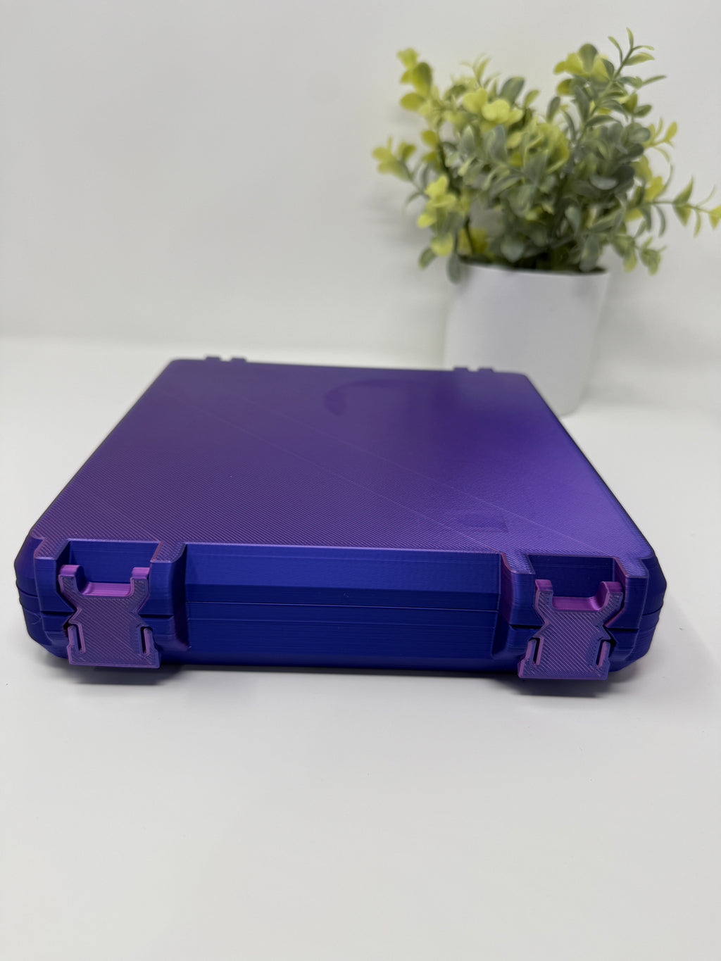 VialLock 100-Vial 3mL Pro Case | 10x10 Grid | Rugged Peptide GLP-1 Insulin TRT Vial Organizer | 3D Printed