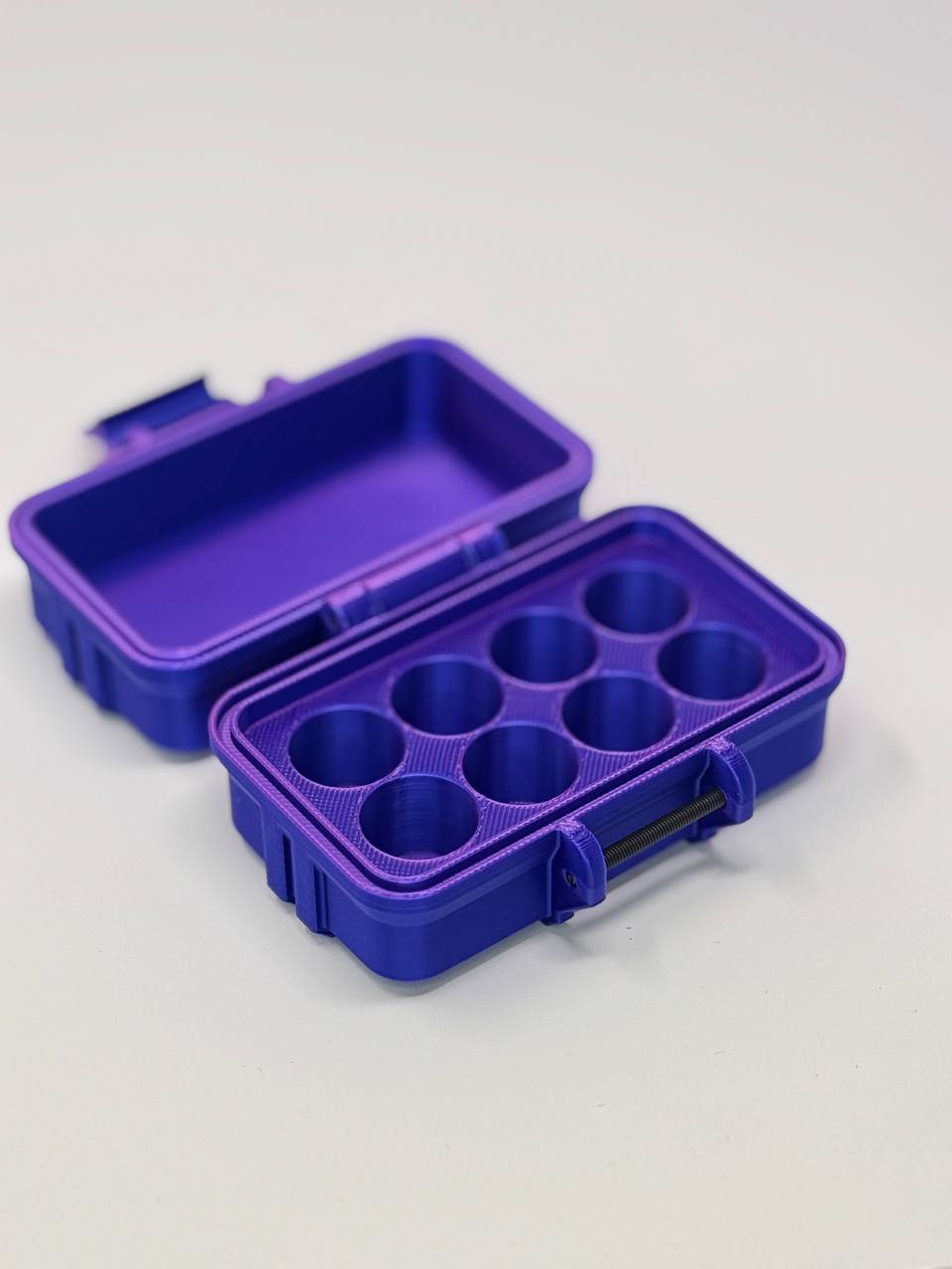8-Vial 3mL Vial Vault Case | Single Latch