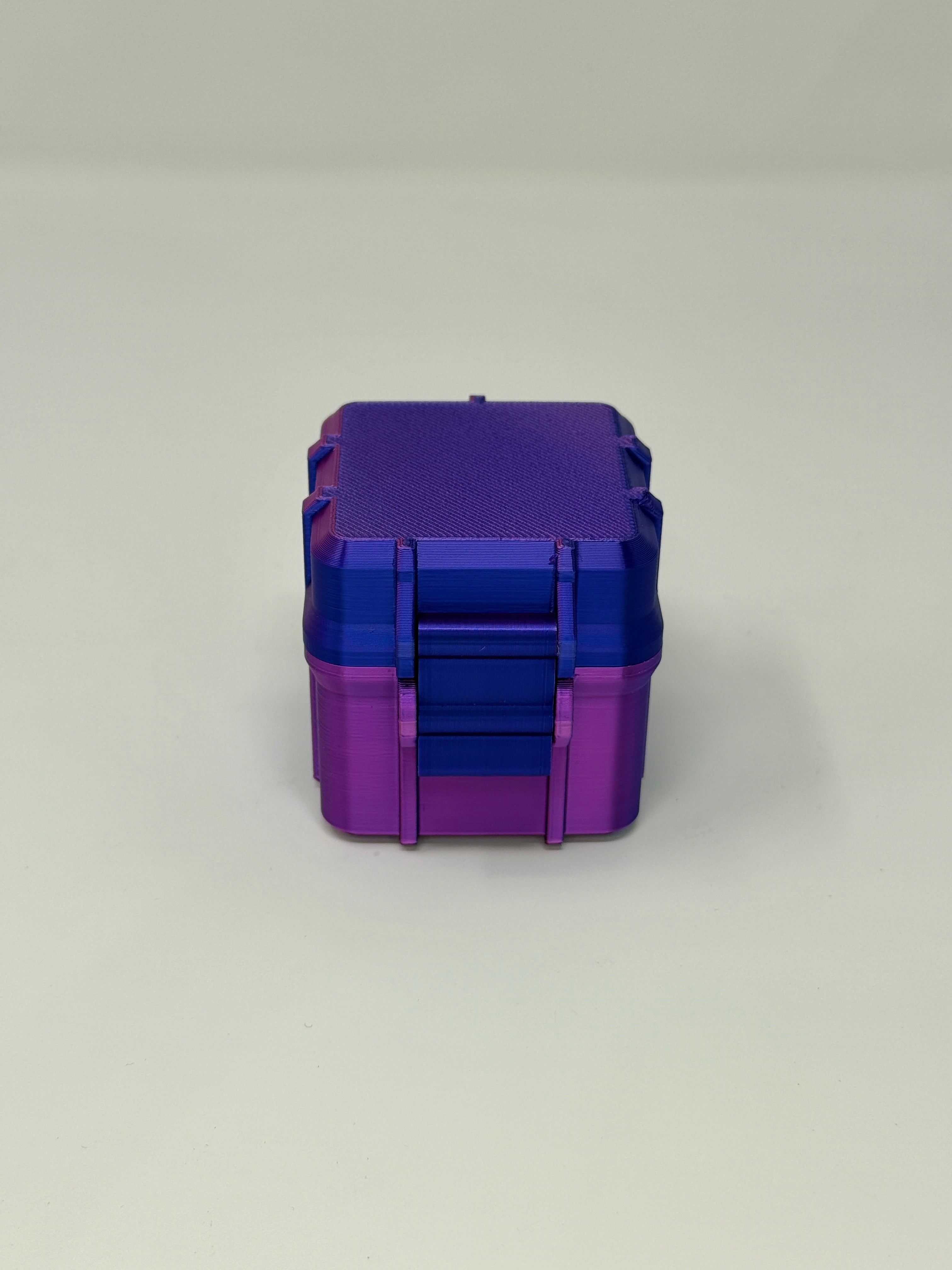 4-Vial 10mL Vial Vault Case | Hard-Shell Hinged | Travel-Ready Peptide Storage