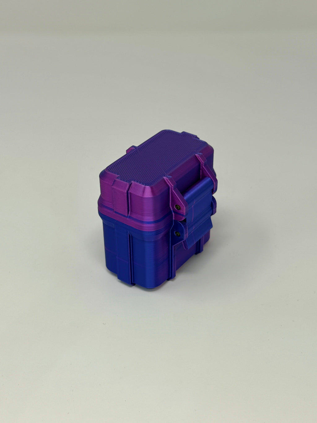 2-Vial 10mL Vial Vault Case | Hard-Shell Hinged | Travel-Ready Peptide Storage