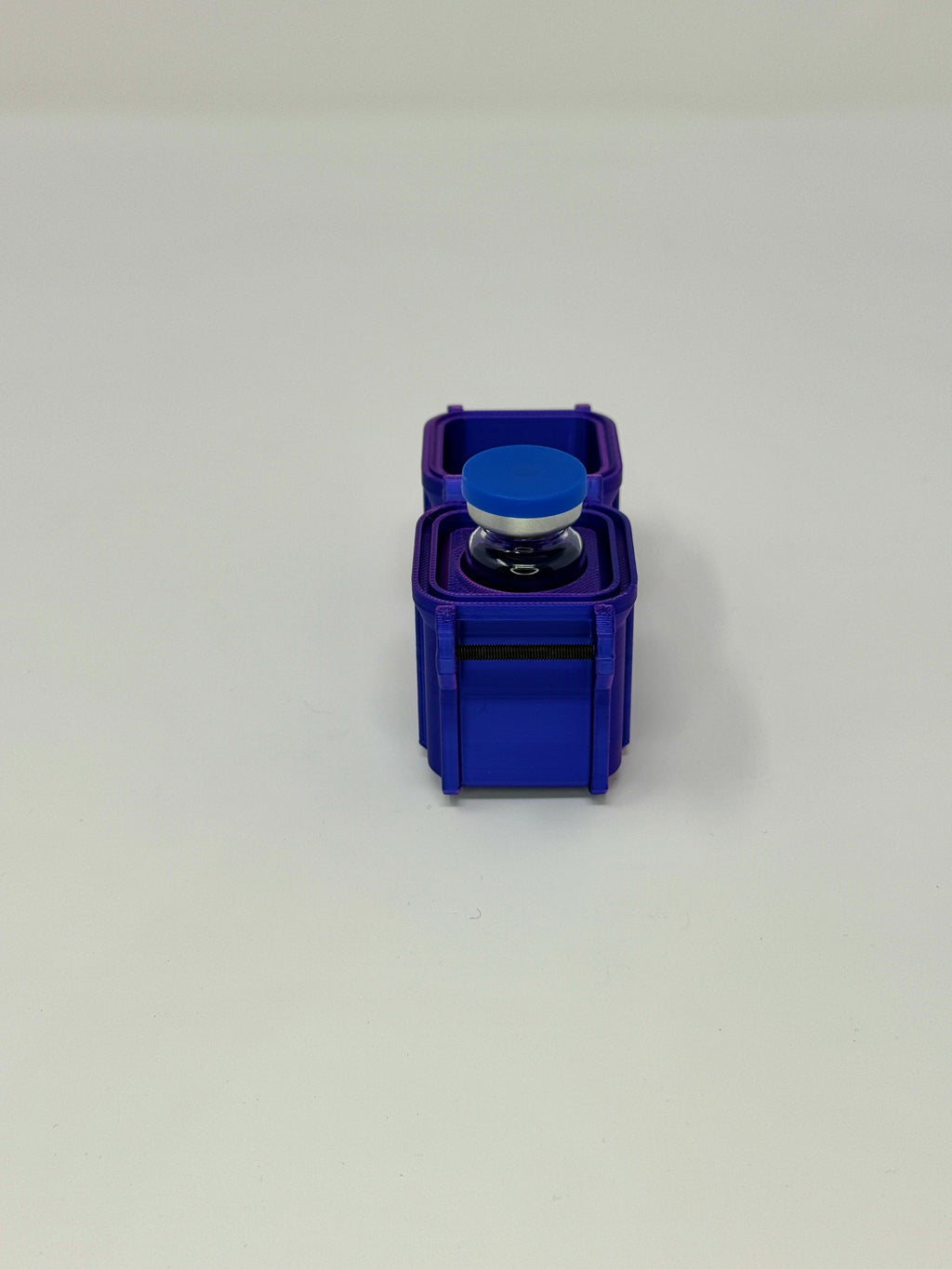 1-Vial 10mL Vial Vault Case | Single Vial Holder | Compact & Travel-Ready