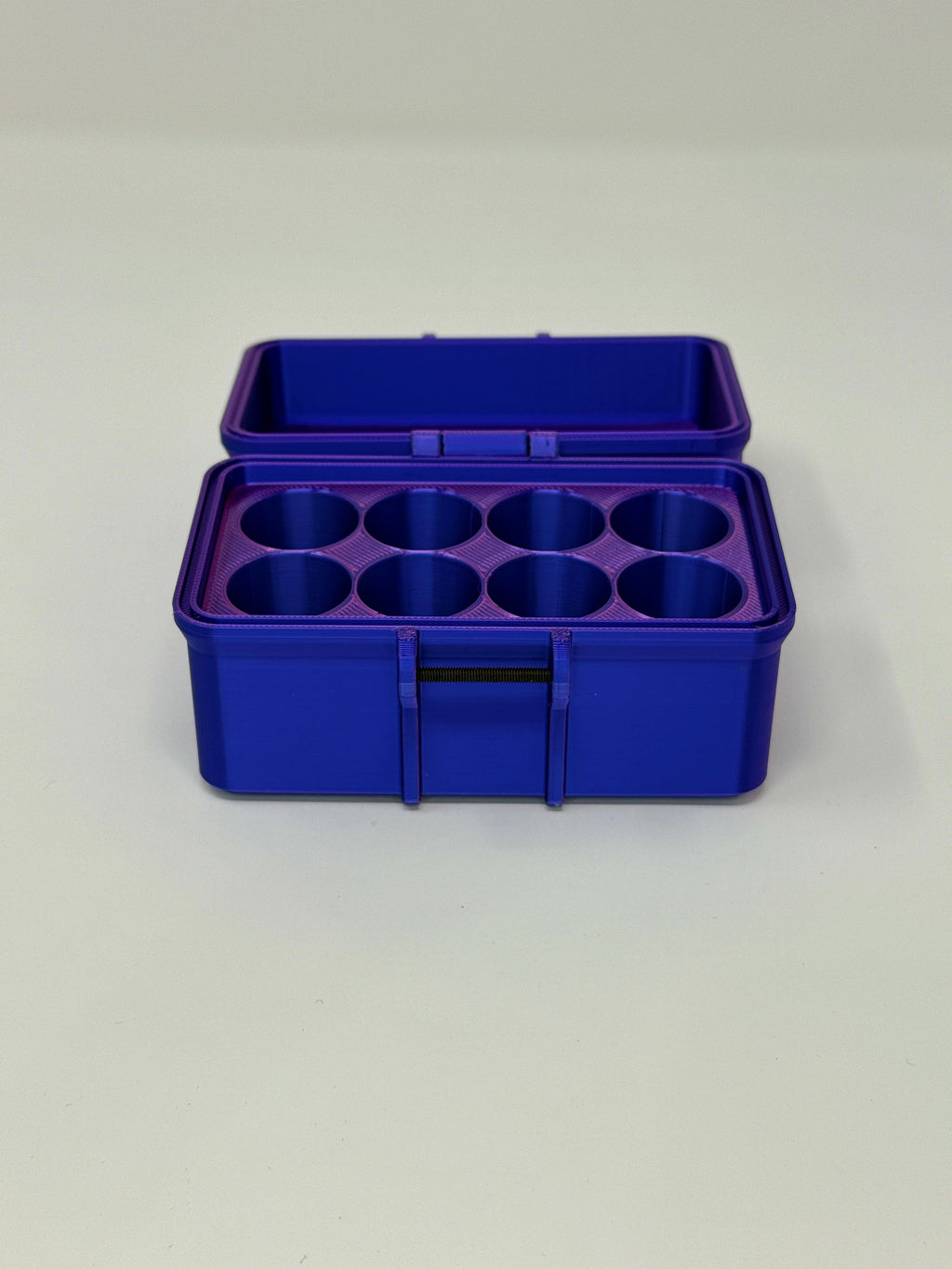 8-Vial 10mL Vial Vault Case | Hard-Shell Hinged | Travel-Ready Peptide Storage